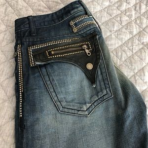 Robin’s Jeans Motor Style, SZ: 36 NWOT